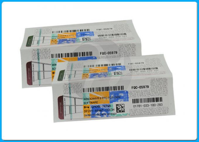 Clé originale de COA de bit du professionnel 32/64 de Windows 8 de logiciels de Microsoft Windows