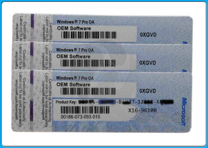 32 조금 64 조금 COA SP1 버전 Windows 컴퓨터 팬을 위한 7개의 제품 키 코드