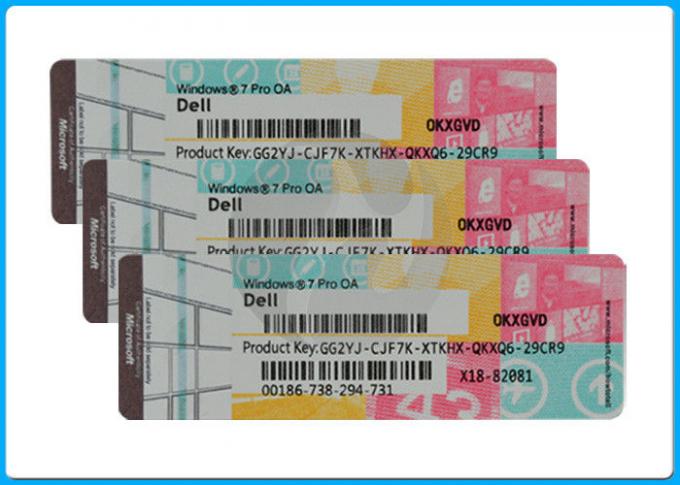 32 조금 64 조금 COA SP1 버전 Windows 컴퓨터 팬을 위한 7개의 제품 키 코드