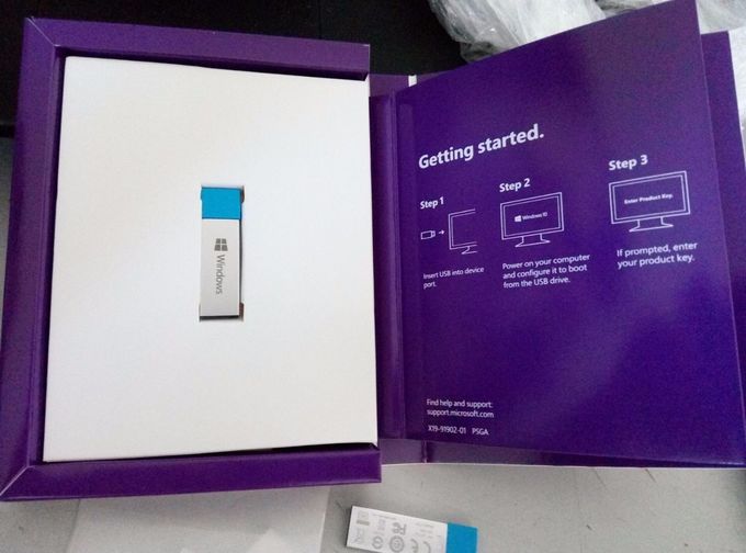 세계적인 영어/한국어 언어를 가진 활성화 Windows 10 직업적인 소매 상자