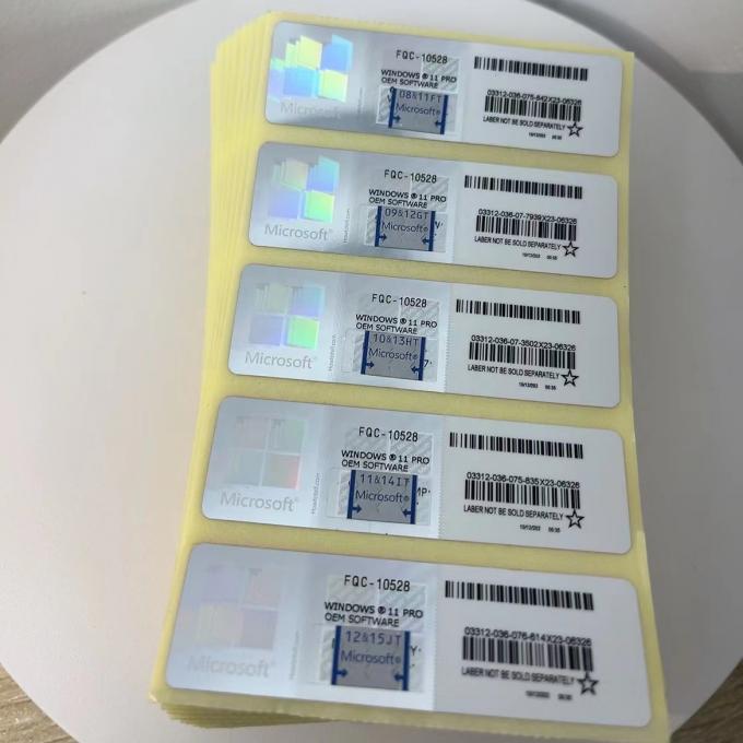 Стикера Coa Windows 11 пожизненная гарантия активации Pro глобальная онлайн выигрывает 11 Pro KeyPo 0