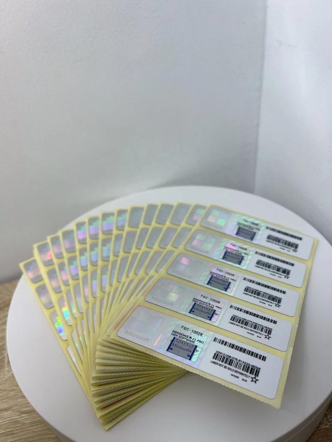 Стикера Coa Windows 11 пожизненная гарантия активации Pro глобальная онлайн выигрывает 11 Pro KeyPo 4