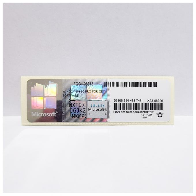 Win 10 Win 11 Профессиональный Win 10 Win 11 Про COA наклейка розничный ключ 1