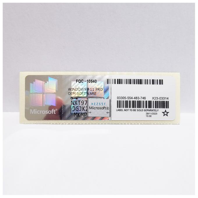 Win 10 Win 11 Профессиональный Win 10 Win 11 Про COA наклейка розничный ключ 4